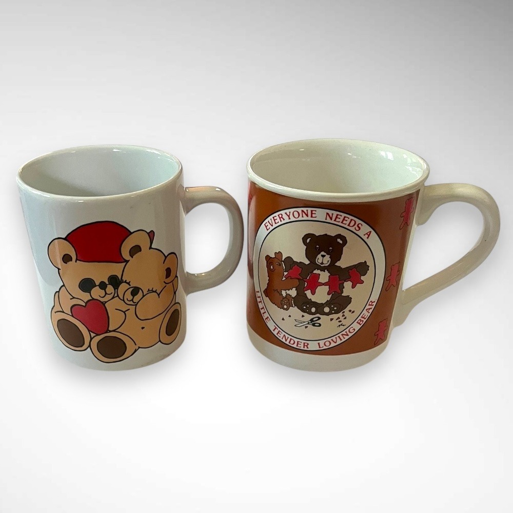 DEBARTOLO ORIGINALS & HOUSE OF LLOYD Vintage Set of‎ 2 Mugs From the 80's | EUC